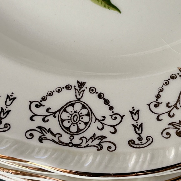 Alfred Meakin "Beauty" dinner plate, 22K gold decorated, vintage. - Picture 6 of 14